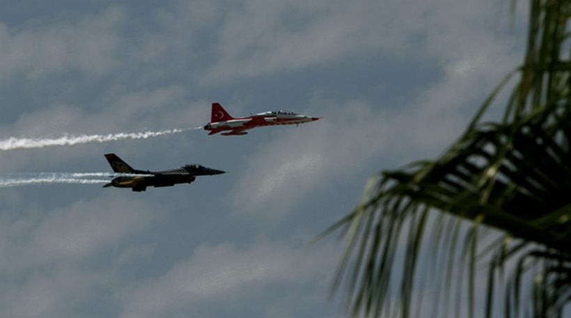 Πτήσεις τουρκικών αεροσκαφών πάνω από την Λευκωσία